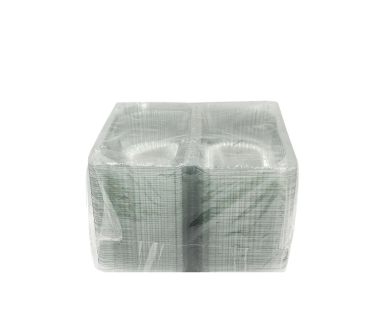 CLINO CASEROLE PLASTIC TRANSPARENT SAVARINA 1350GR 50BUC/SET